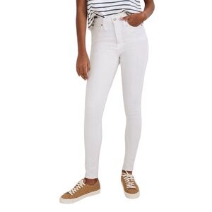 NWT | Madewell | 9” High Rise Skinny Ankle Jean | Size 27 | Pure White
